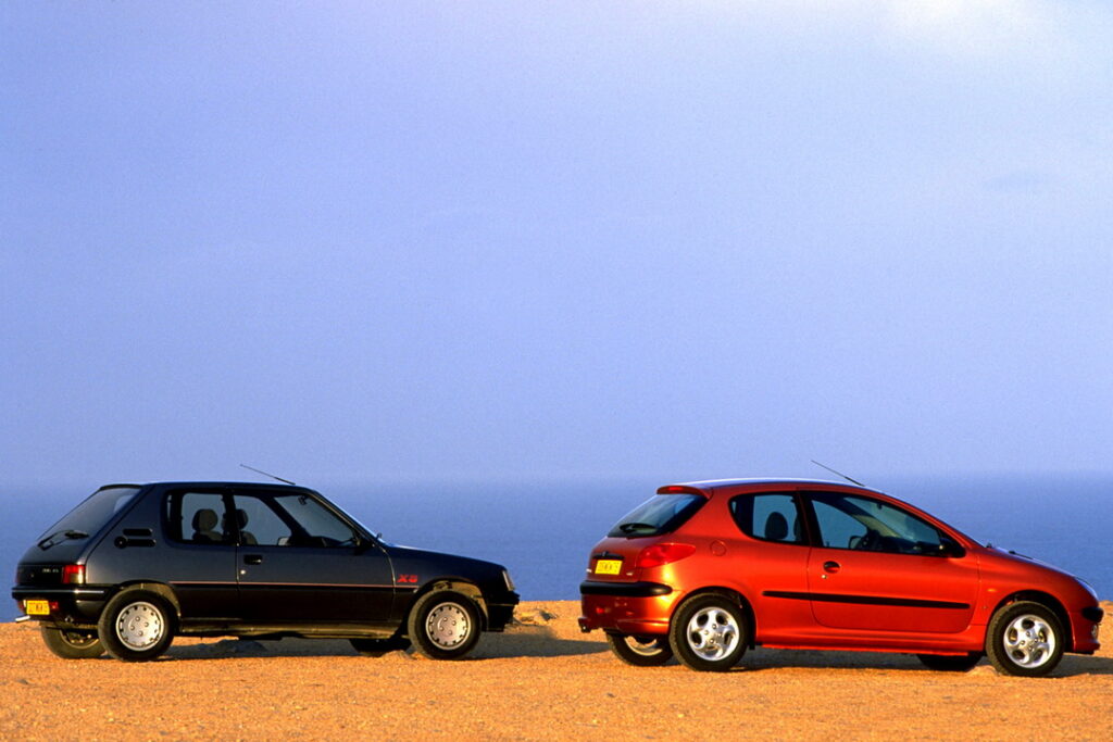 Peugeot 205 XS & Peugeot 206 XS