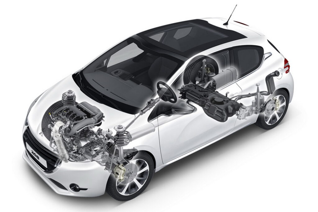 Peugeot 208 Engine&Suspension