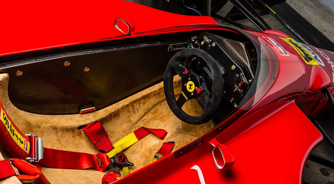 1989 Ferrari 640 F1 cockpit