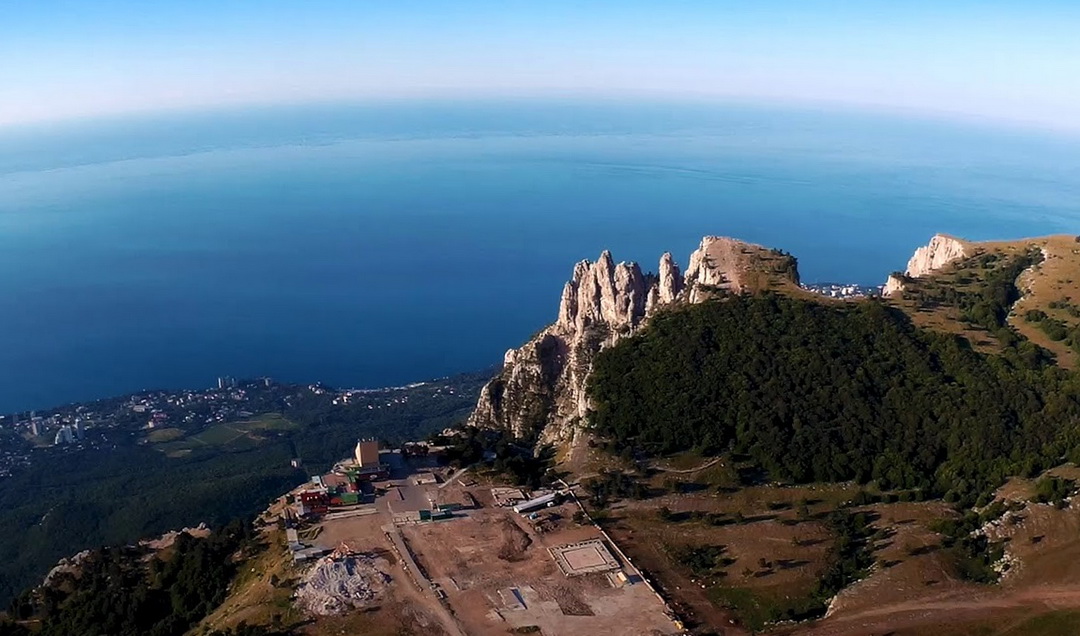 Crimea view of Mount Ai-Petri
