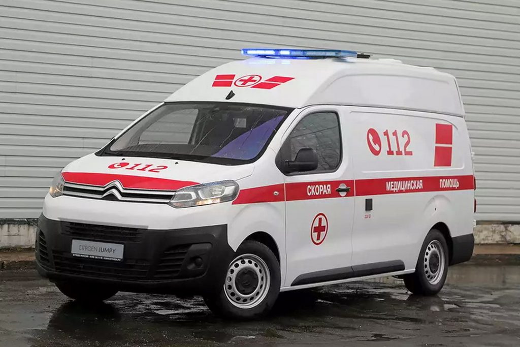 Citroen Jumpy Ambulance Russia