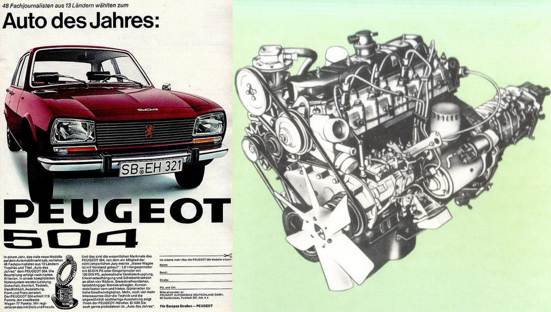 Peugeot 504 Car of the Year XD90