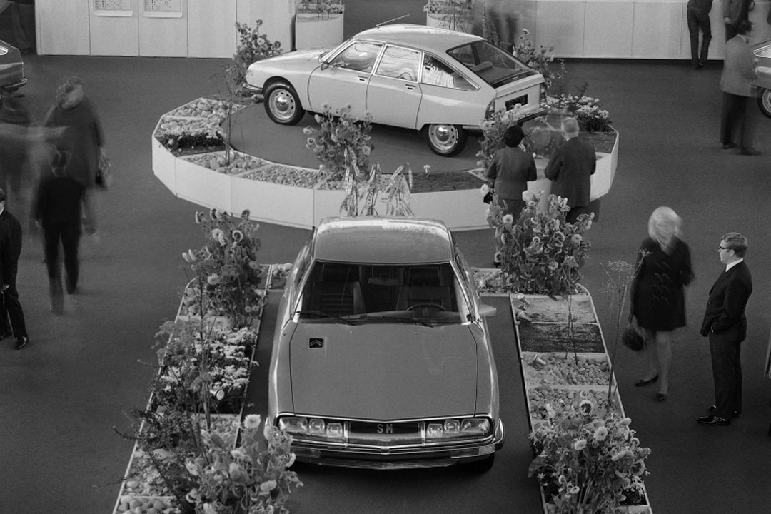 Citroen SM at the 1970 Geneva Motor Show