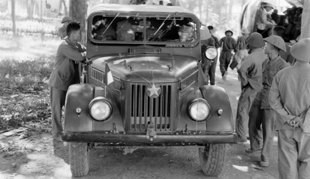 GAZ-69 in the service of the army of the Democratic Republic of Vietnam