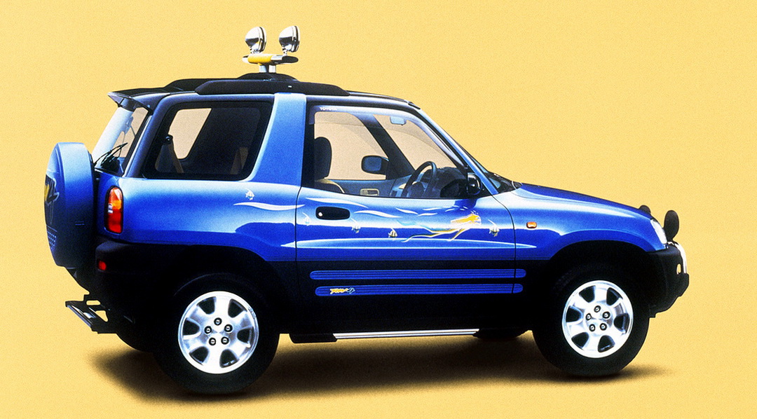 Toyota RAV4 first generation (with added accessories)