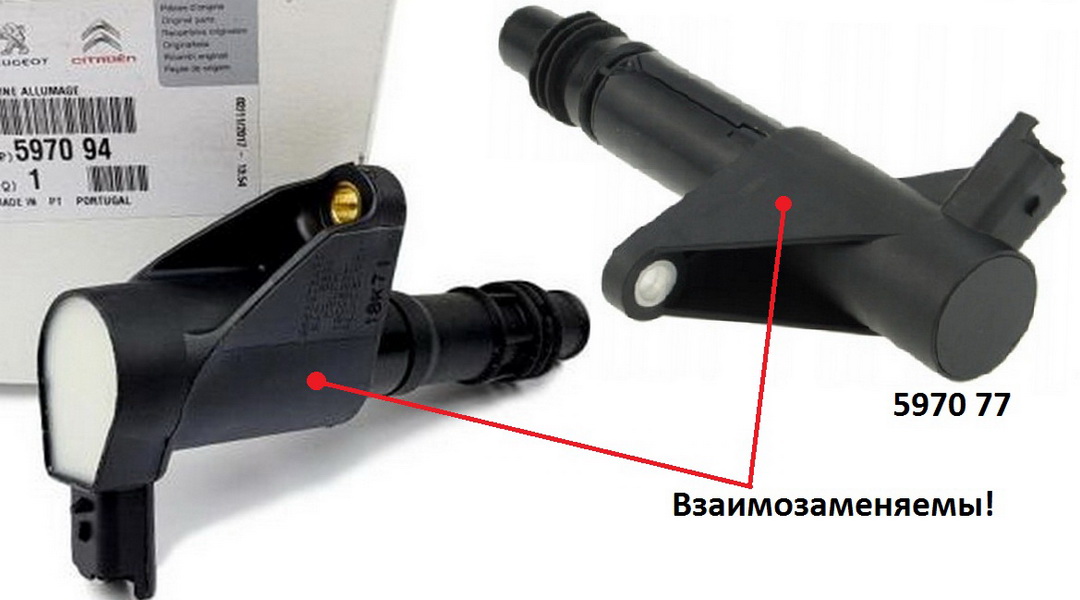 These high voltage ignition coils are interchangeable