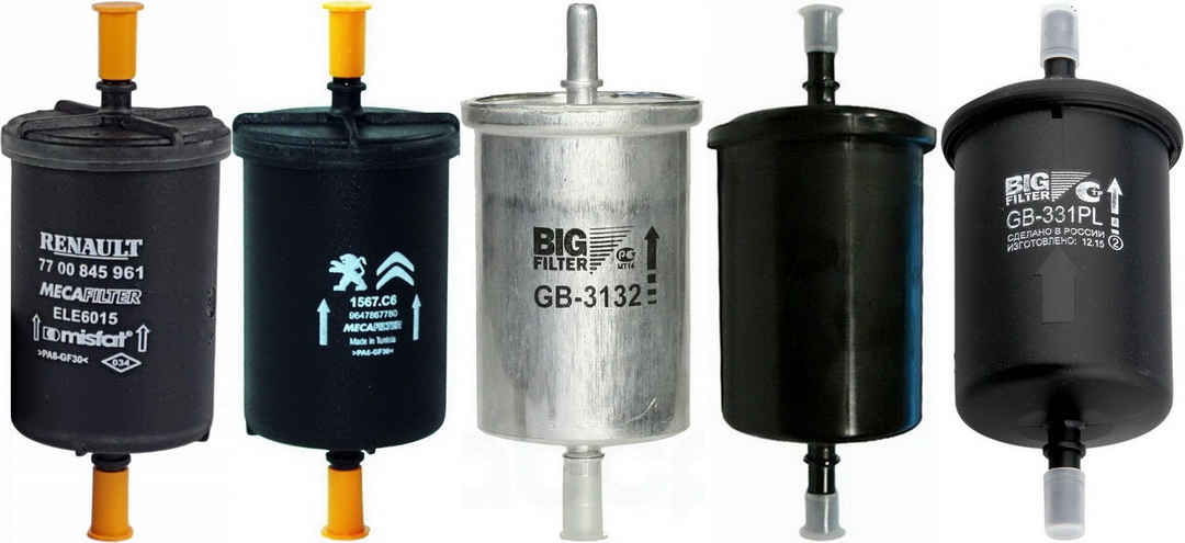 Fuel filters for ES9 European and Russian production